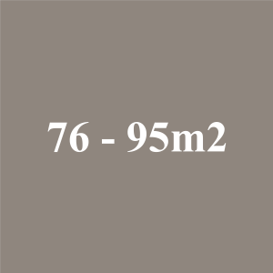 76 - 95m2